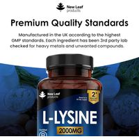 New Leaf L-Lysine Tablets 